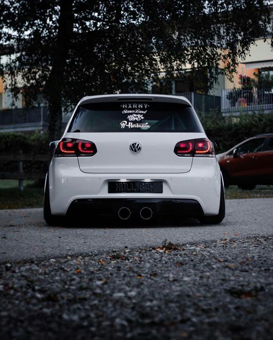 Volkswagen Golf 6 R20 Diffuser