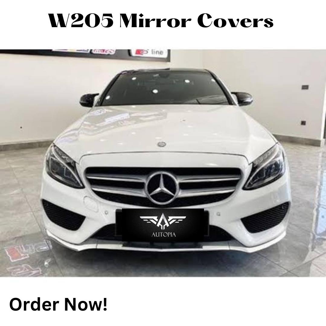 Mercedes W205 Batman Mirror Covers