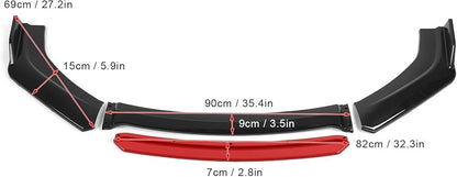 Generic Universal Front Bumper Lip Body Kit