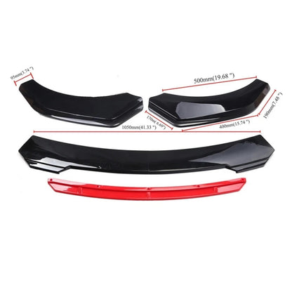 Generic Universal Front Bumper Lip Body Kit