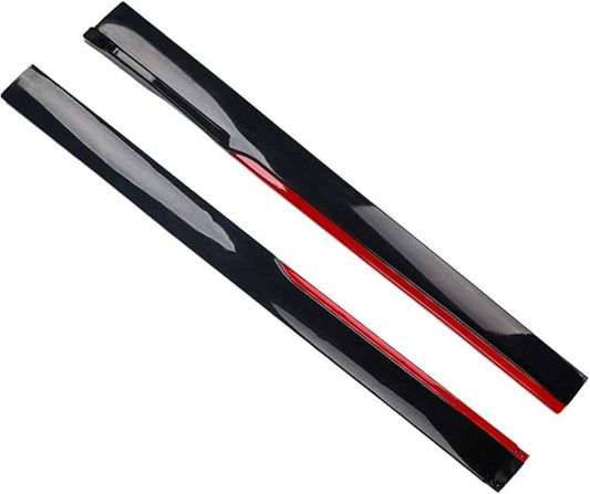 Universal Red & Black Side Panel – Bold Look & Easy Upgrade