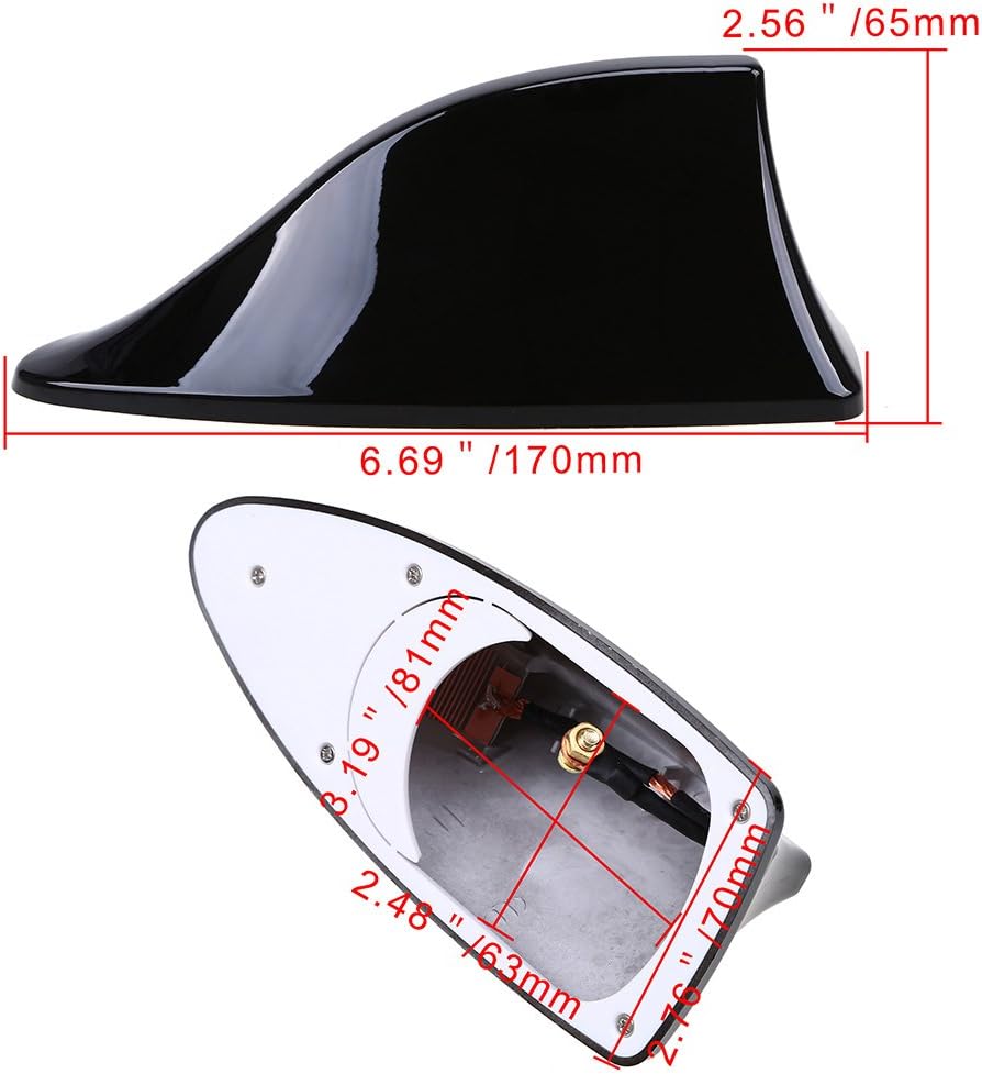 AM/FM Shark Fin Antenna Cover