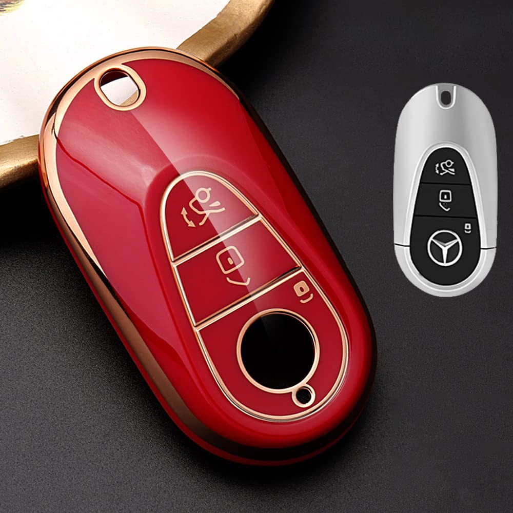 W206 Remote Key Case Red Edition