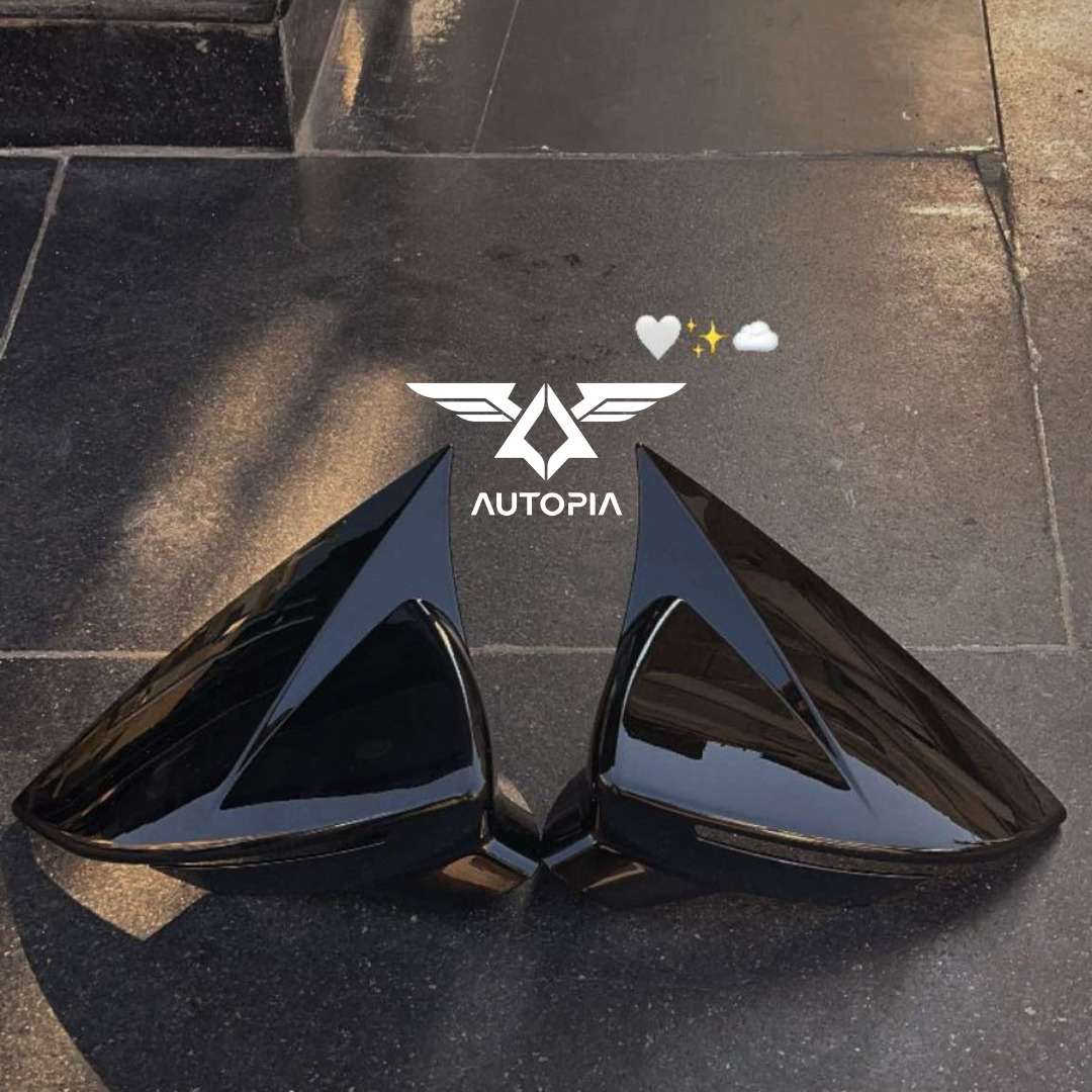 Seat Batman Mirror Covers: Dark Knight Style